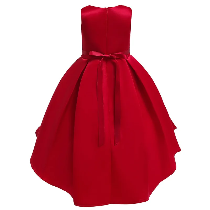 AiLe Rabbit/платье для девочек с перекрещивающимися краями детское рождественское