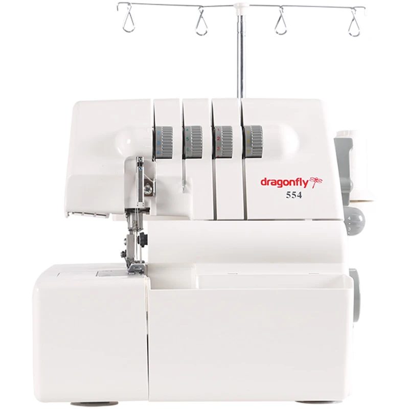 Отечественная швейная машина оверлок/швейная оверлок с 4 нитками Марка Dragonfly