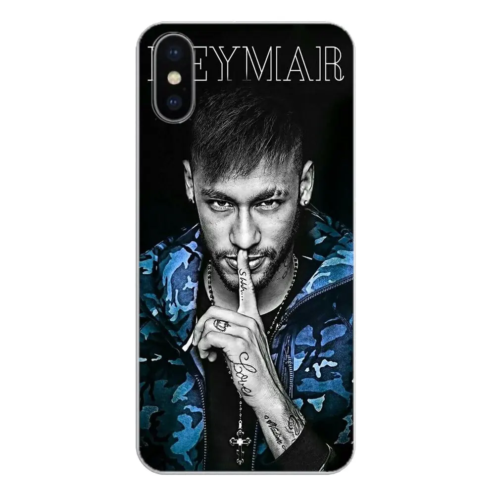 Мягкие прозрачные чехлы для iPod Touch iPhone 4 4S 5 5S 5C SE 6 6S 7 8 X XR XS Plus MAX Jr Neymar |