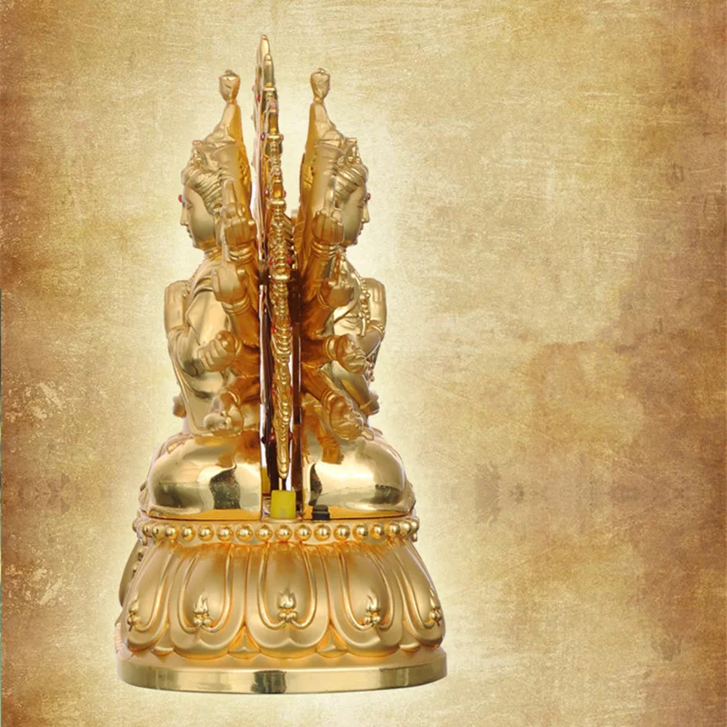 Высококачественный цинковый сплав реалистичные тысячи ручек Бодхисаттва