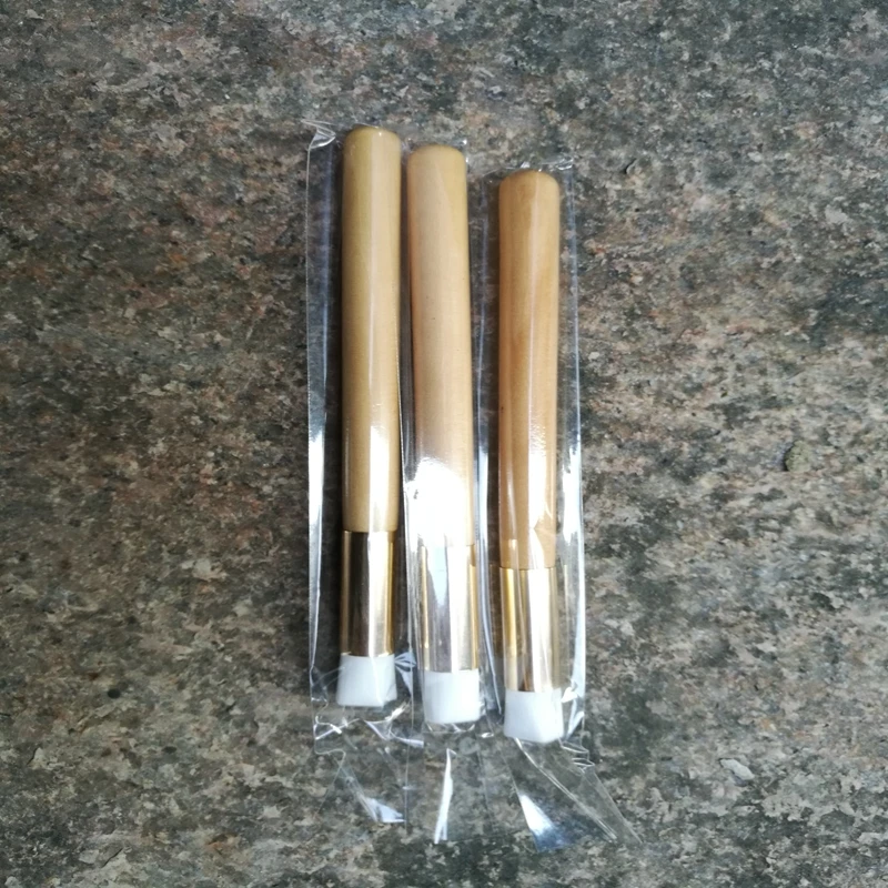 100 шт./лот деревянная щетка для глубокой очистки черных точек мытья носа