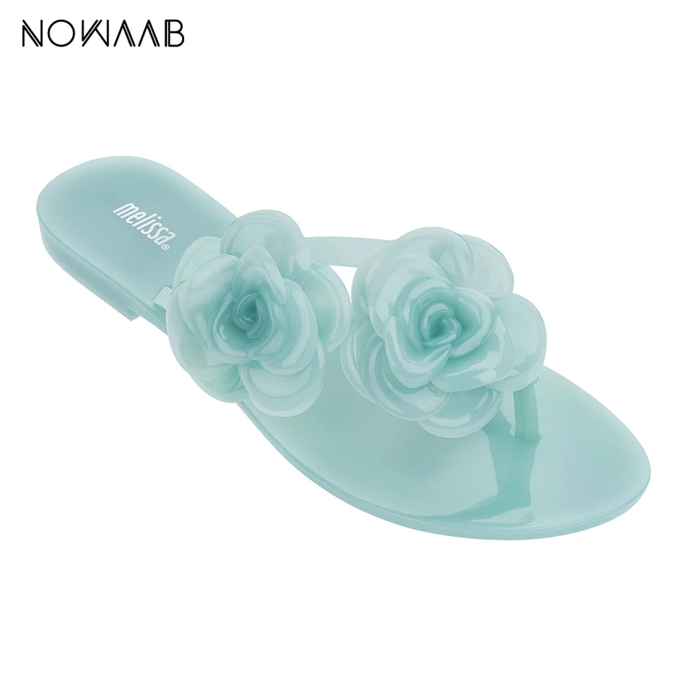 Melissa Harmonic Garden VIII, женские сандалии на плоской подошве, брендовая обувь melissa для женщин, прозрачные сандалии, женская прозрачная обувь Melissa