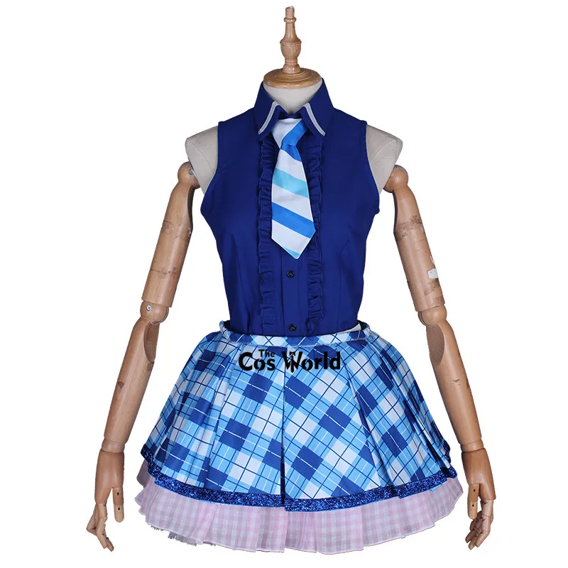 Женский костюм для косплея Love Live Sunshine Aqours Школьный из аниме Единство таками Чика