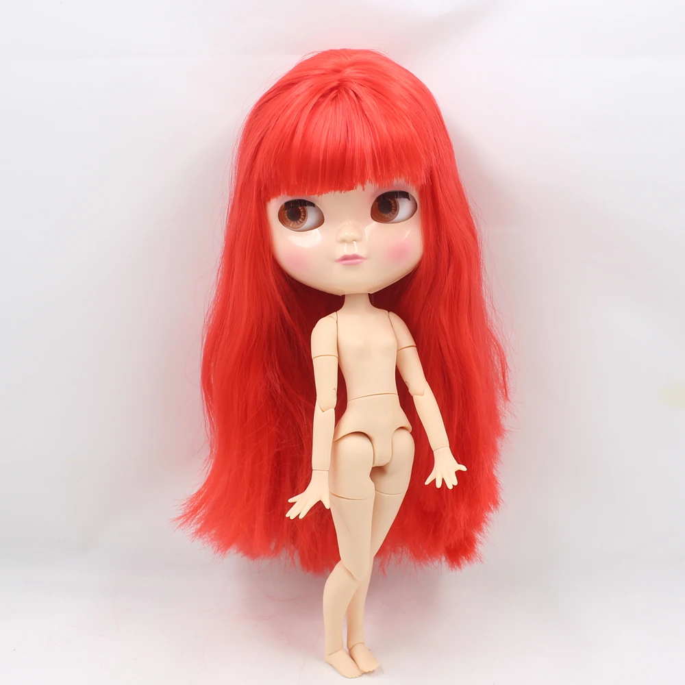Кукла ICY DBS серии № BL1061 с красными волосами и макияжем азон тело 1/6 BJD ob24 аниме
