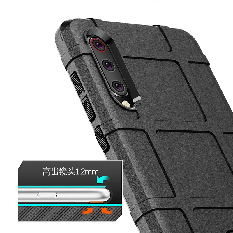 Силиконовый чехол для Xiaomi Mi 9 SE Прочный противоударный |
