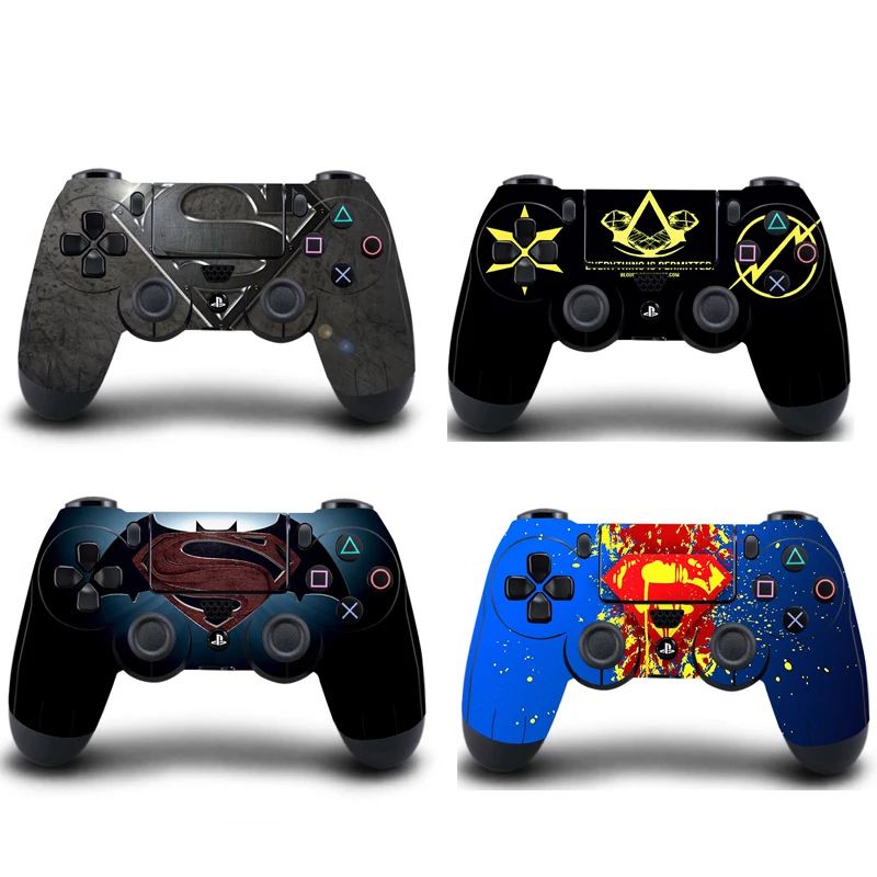 Полное покрытие геймпад наклейки кожи для Playstation 4 Dualshock Контроллеры виниловые