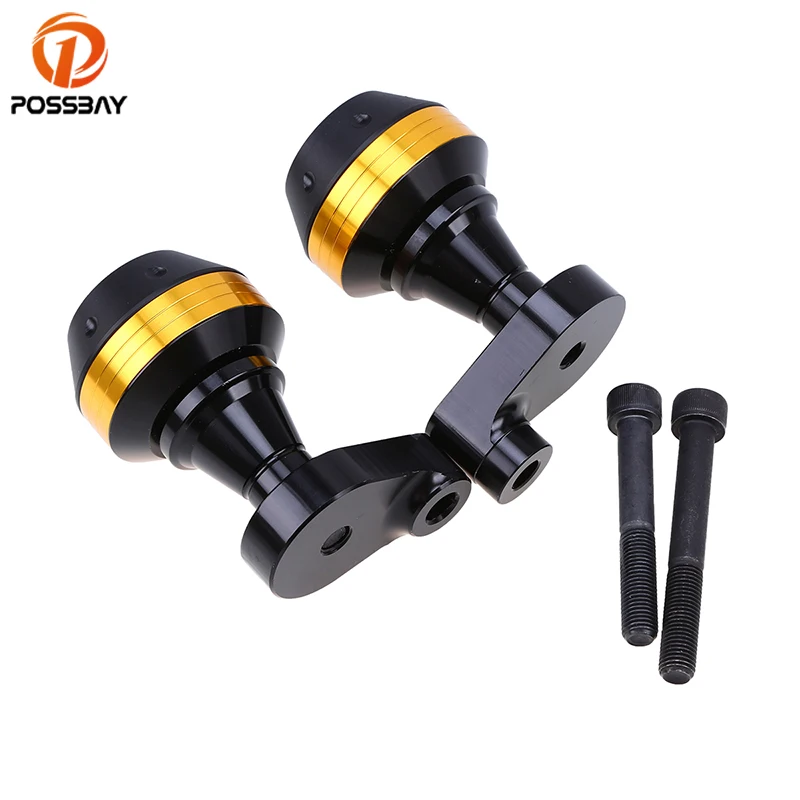 POSSBAY ползунок рамы мотоцикла защита от ударов Мотокросс ползунки для Yamaha R1 2007 2008