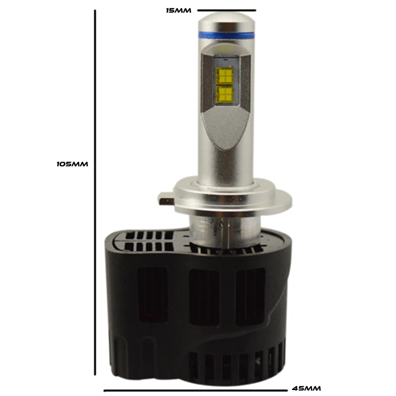 P6 110W 10400LM светодиодный фар Conversion Kit лампочки Canbus H4 H7 H11 9005 9006 H13 D2 D1 HB3 9004 9007