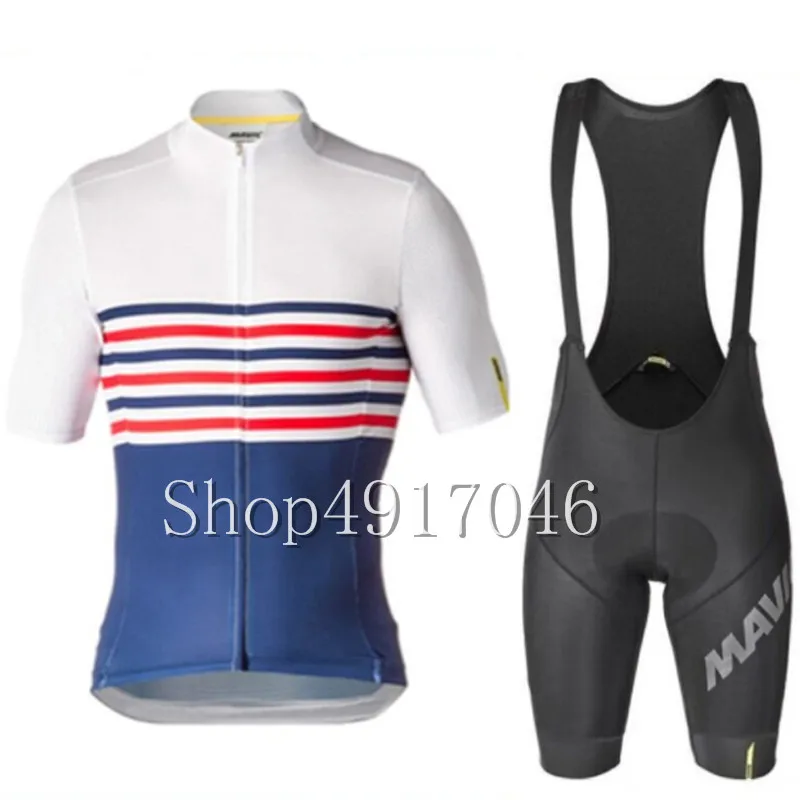 2019 Cycling Clothing Bike jersey Quick Dry Mens Bicycle clothes summer Mavic team Jerseys gel bike shorts set | Спорт и развлечения