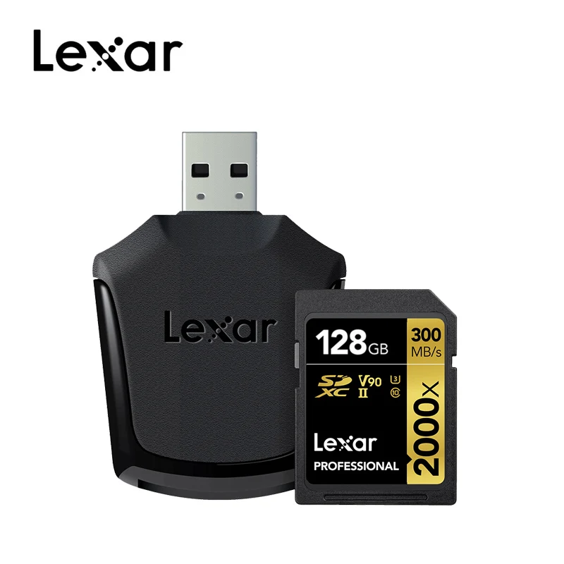 Sd карта Lexar 32 Гб 633x 1000x 2000x U3 класс 10 128 ГБ|Карты памяти| |