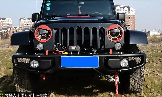 J087 10th anniversary передний бампер классический стиль автомобильные аксессуары авто для jeep wrangler Авто продукты lantsun