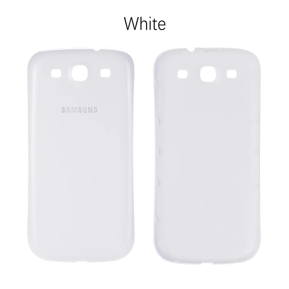 Задняя крышка батарейного отсека для samsung Galaxy S3 i9300 GT-i9300 задняя крышка батарейного отсека чехол запасные части