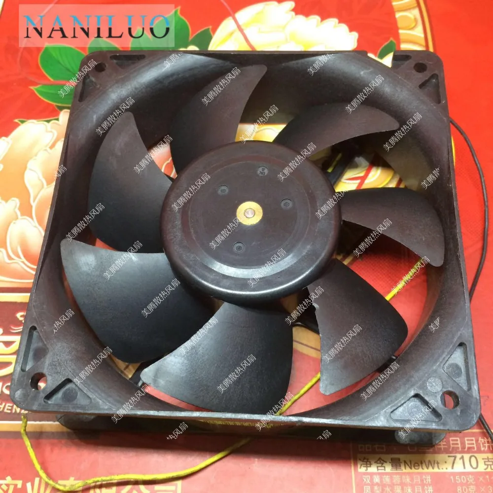Оригинальный фотоэлектрический вентилятор NANILUO 24 В 0 68 А 12 см 120*120*12038 мм 3 линии 38