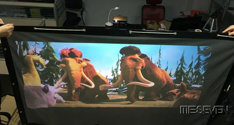 180 Inches16:9 настенный ПВХ материал задняя проекция экрана пленка для любого HD фильма
