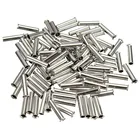 100 шт.компл. 0, 5 мм2-6, 0 мм2 Оловянная медь неизолированная клемма штифта наконечники штифта шнура Конец шнура Электрический кабель обжимные клеммы