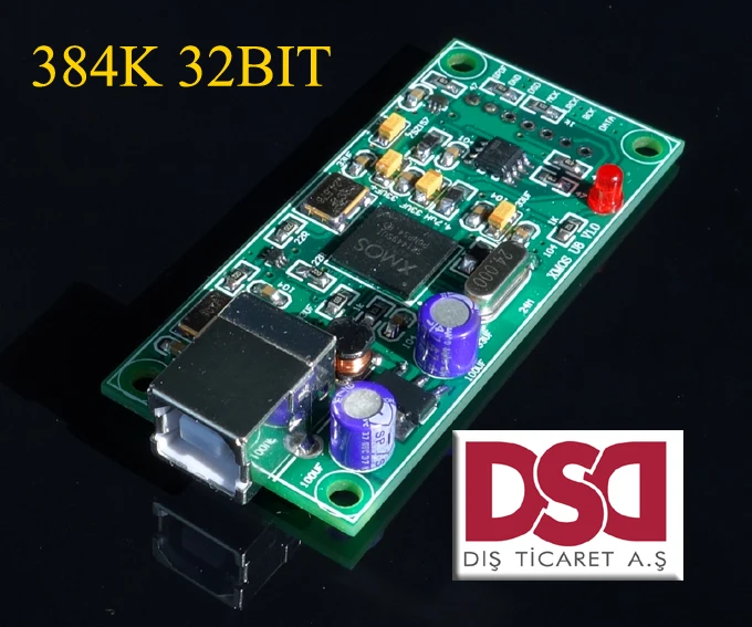 1 шт. XMOS U8 USB модуль дочерней карты IIS/коаксиальный выход DSD для ES9018 DAC | Электроника