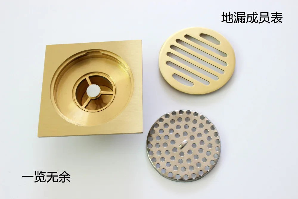 Бесплатная доставка Φ 10*10 см квадратный напольный Слив для ванной или балкона