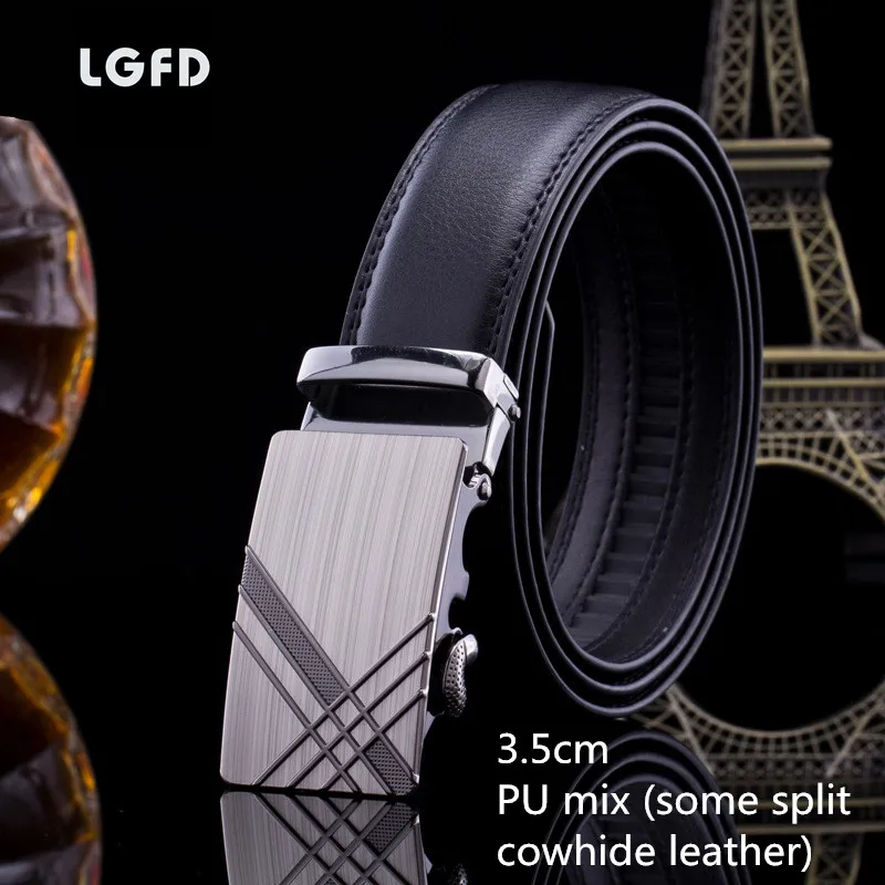 Мужской ремень из натуральной телячьей кожи с пряжкой трещоткой|genuine leather belt|leather