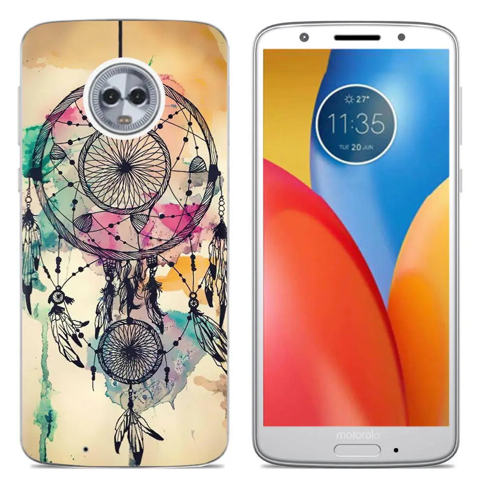 Для Motorola Moto G6 силиконовый чехол с рисунком из мультфильма, мягкий ТПУ чехол для телефона для Motorola Moto G6 Plus G6Plus G 6 5,7 5,93 дюймов