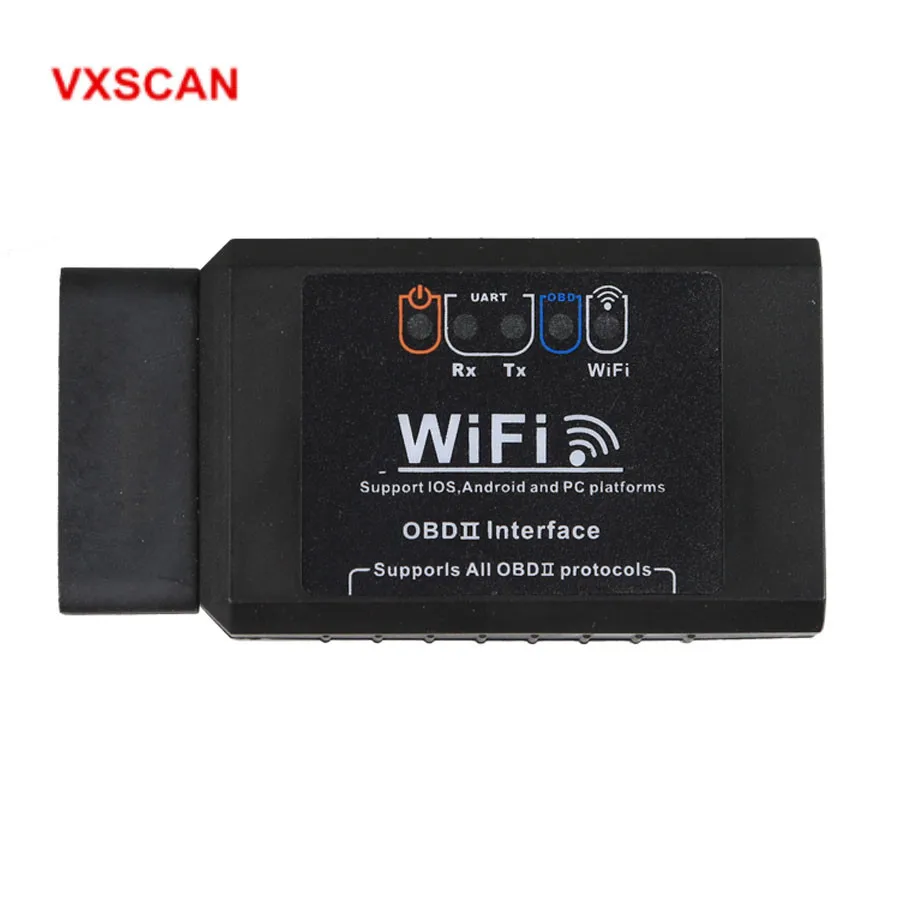 Продвижение ELM327 WIFI OBD2 EOBD сканер инструмент Поддержка Android и iPhone/iPad программное