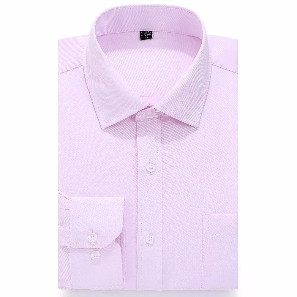 Мужская рубашка с длинным рукавом размера плюс брендовая новая полосатая