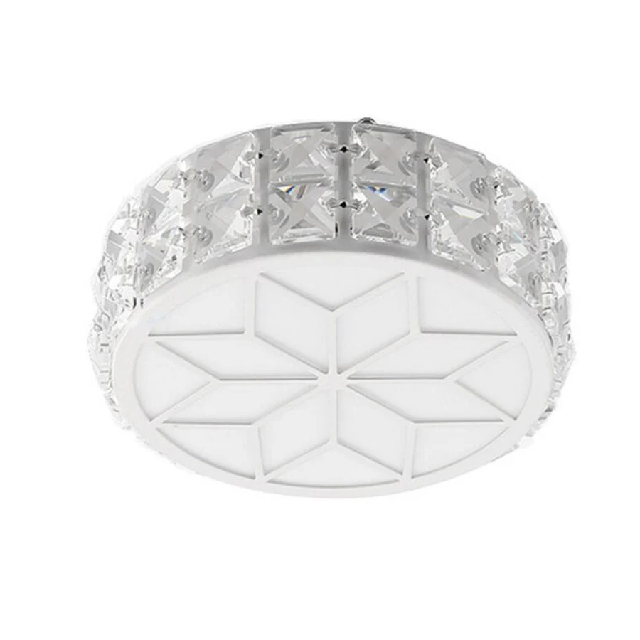 5 Вт Светодиодная хрустальная лампа для коридора круговая потолочная AC85 ~ 265 В