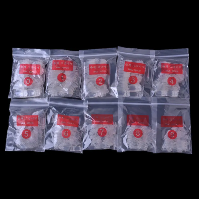 100 шт белый/прозрачный/натуральный/шпилька длинные ложные поддельные Маникюр для