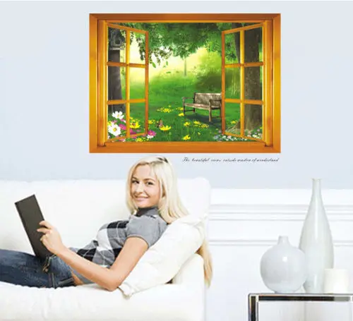 3D Наклейка на стену волшебник Оз 50 Х70 см|decorative wall decal|wall decalsdecoration |
