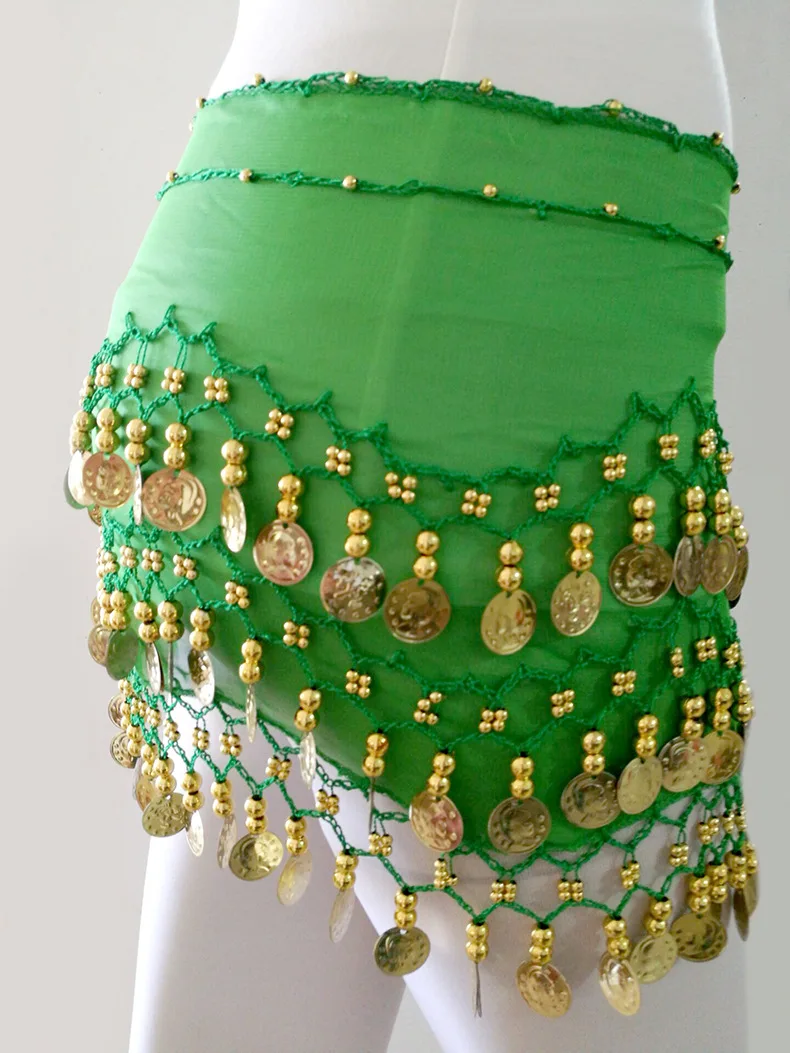 2020 Высокое качество Новый дешевый костюм для танца живота хип пояс 128 монет