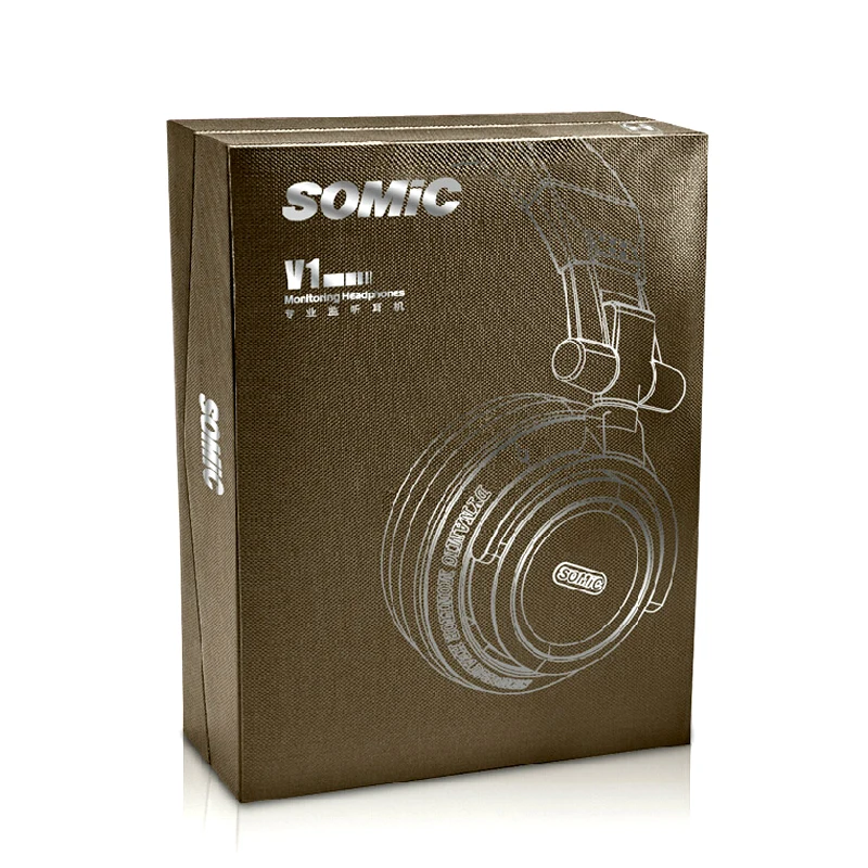 Somic V1 высокое качество гарнитура мониторные наушники профессиональная студия