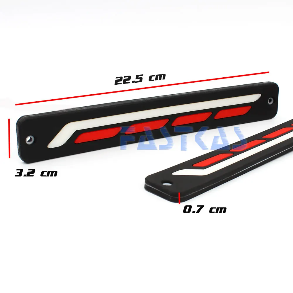 Светодиодный дневный ходовой светильник DRL 100% водонепроницаемый белый красный