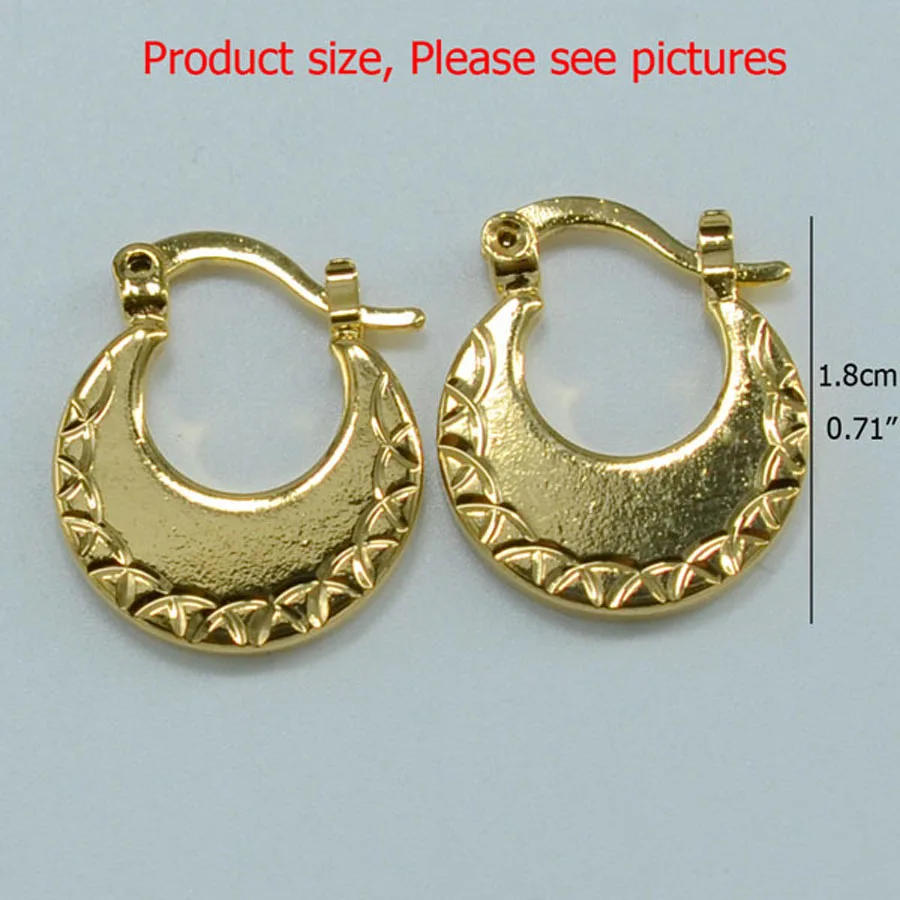 Anniyo 1 99 $ оптовые серьги для детей ювелирные изделия золотого цвета маленькие