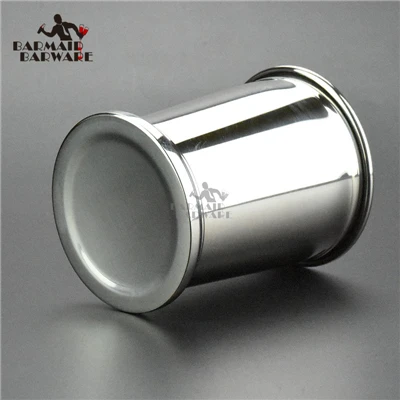 Silver 1 шт, 350 мл, Мятная кружка Julep, нержавеющая сталь, Коктейльная кружка, смешанные напитки, кружка мартини Мохито, вечерние пивные кружки для бара - Цвет: Silver