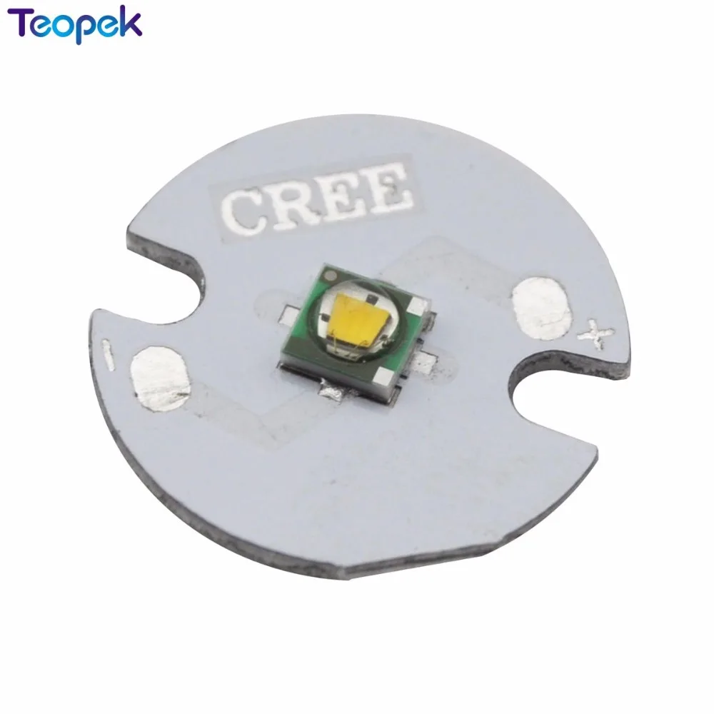 10 шт. светодиодный эмиттер Cree XP E XPE R3 Q3 1 Вт 3 светильник зеленый теплый белый