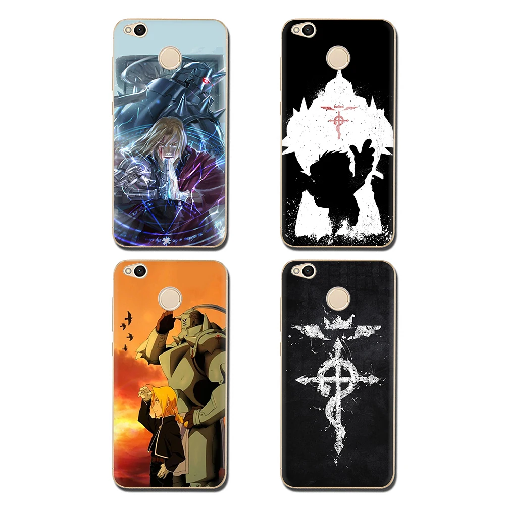 Жесткий чехол для телефона FullMetal Alchemist с аниме Xiaomi Mi 5 6 8 5S A1 A2 5X 6X F1 9 9SE MAX3 9T CC9e A3 pro |