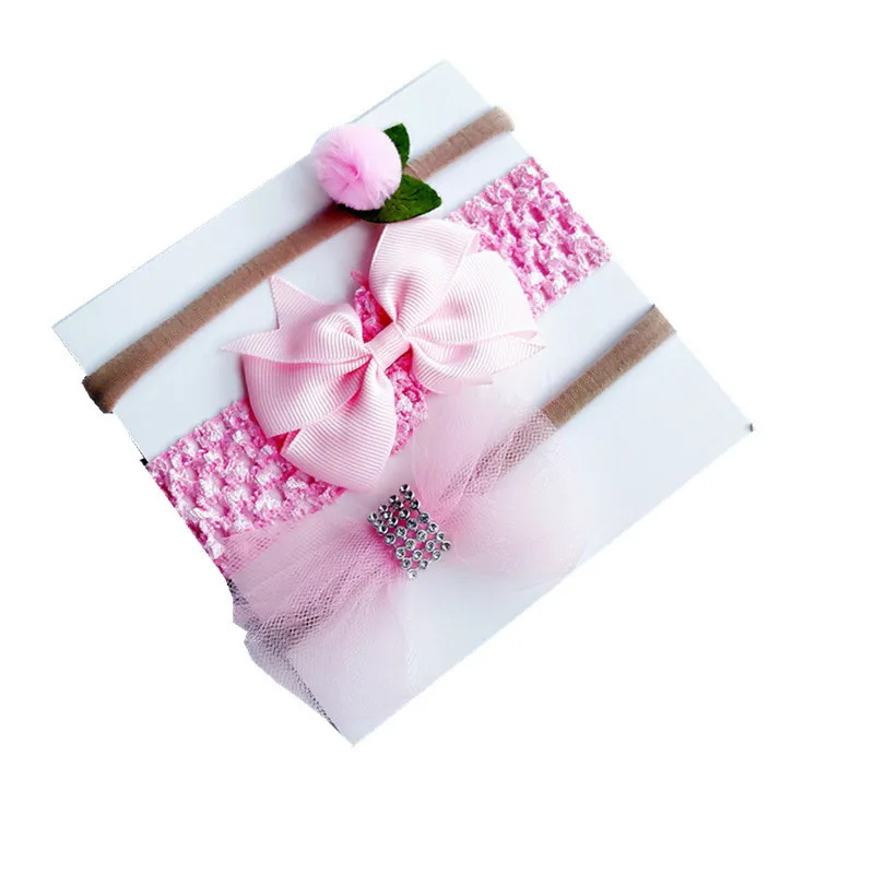 3pcs/set flowers Bowknot Hairpins children stars Cartoon hair clips kids girls handmade Barrettes Accessories headwear | Детская одежда