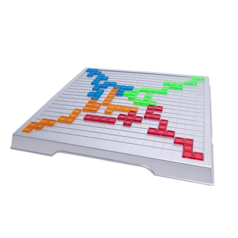 Развивающие игрушки Blokus 484 игра с квадратами легко играть для детей русская