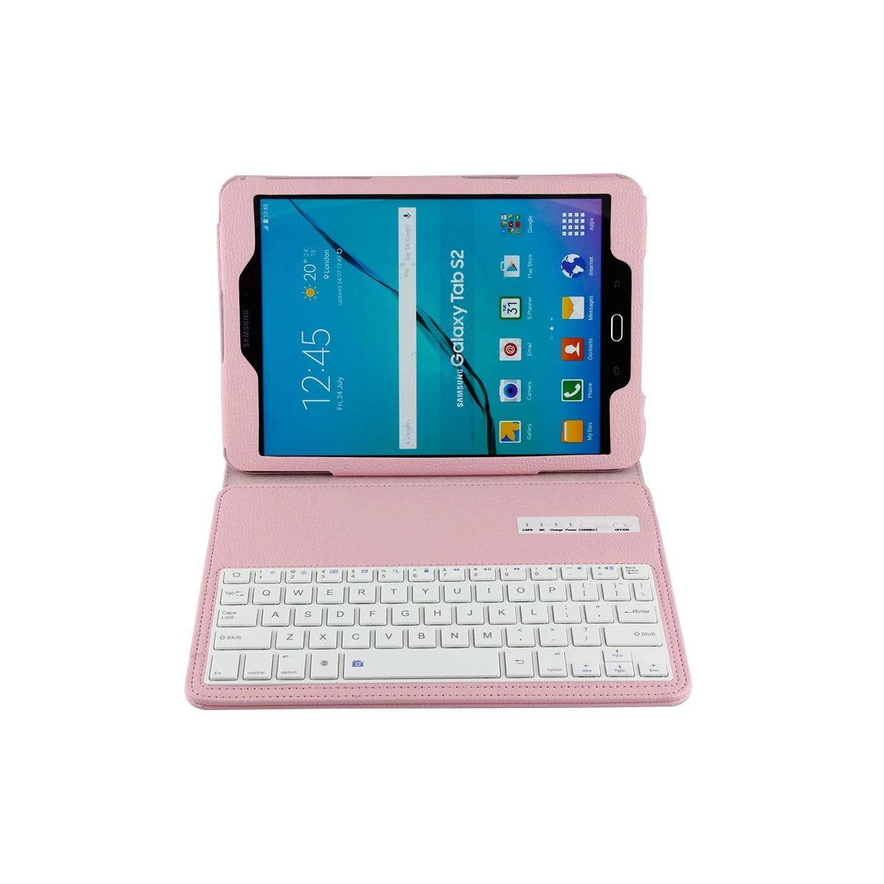 Bluetooth-клавиатура для Samsung Galaxy Tab S2 9 7 беспроводная клавиатура чехол планшета T810