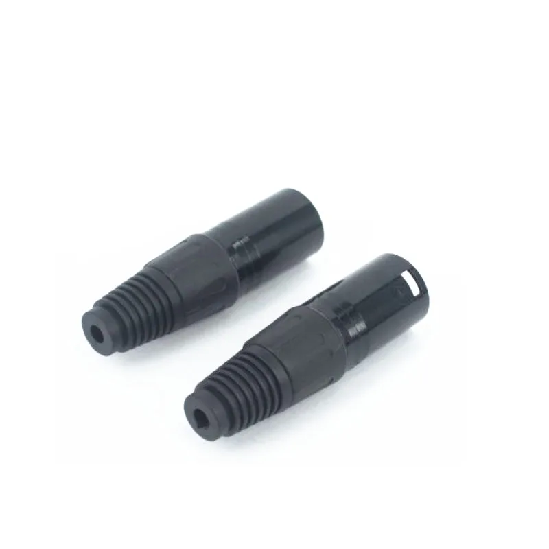 5 шт./лот B никелированный XLR 3 контактный штекер Cannon MIC Plug Connector|Соединители| |