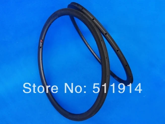 Полностью карбоновый матовый шоссейный велосипед 700C ширина обода 23 мм глубина: 38