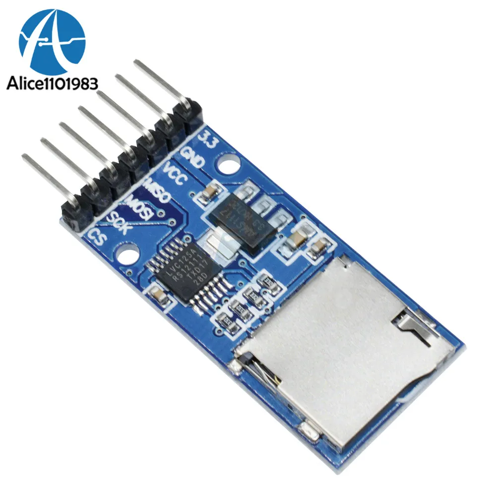 Карта памяти Micro SD для Arduino 3 В 5 В|Интегральные схемы| |