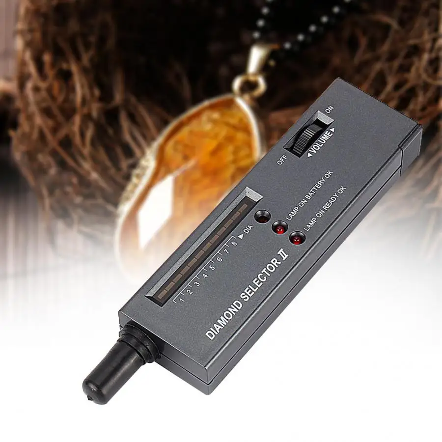 Портативный тестер драгоценных камней со светодиодным