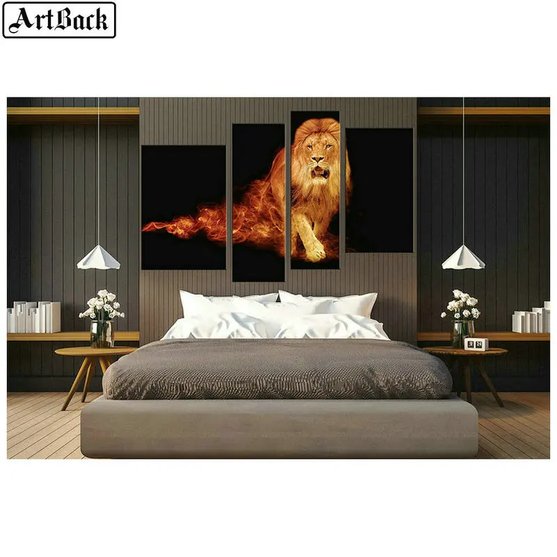 4 заклинание алмазов картина с изображением пингвина полная квадратная Алмазная