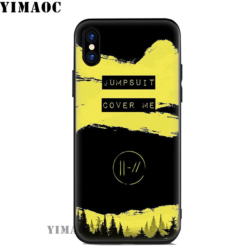 YIMAOC Twenty One Pilots Мягкий силиконовый чехол для iPhone 11 Pro Xr Xs Max X или 10 8 7 6 6S Plus 5 5S SE |