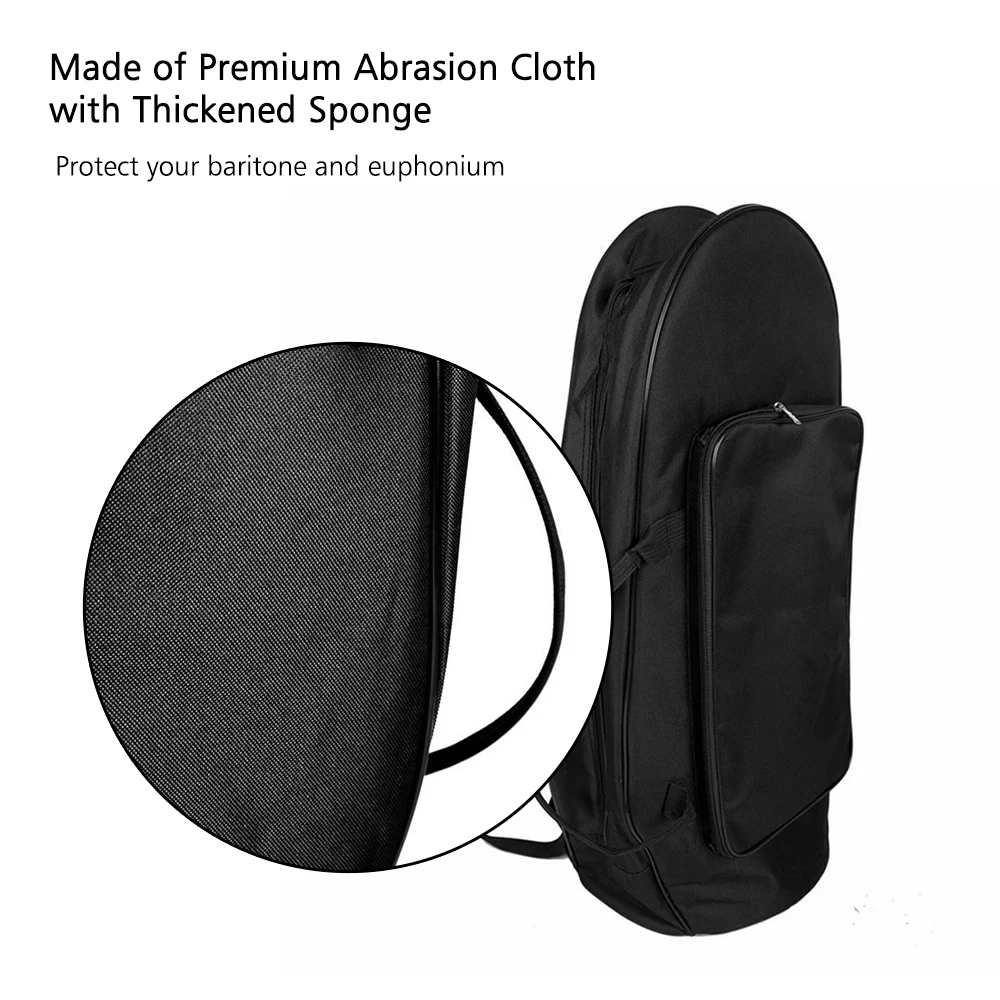 Euphonium Gig Bag чехол баритон с ремешками Премиум абразивная ткань большой емкости
