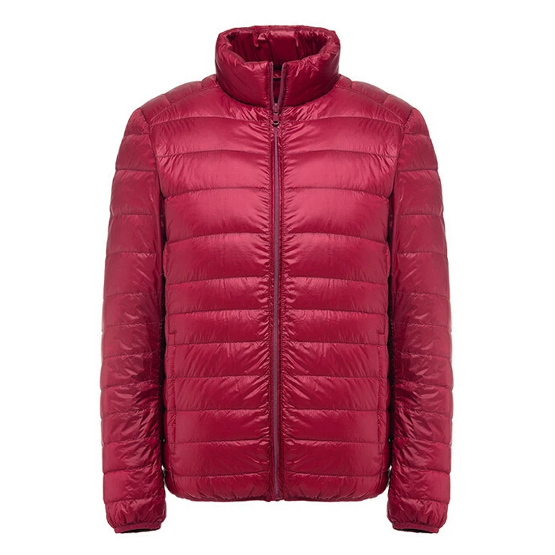 Men Ultralight Jacket Mens Stand Collar Outwear Coats Jaqueta Masculino Men's Brand 2017 New Autumn Jackets Winter Parka | Мужская