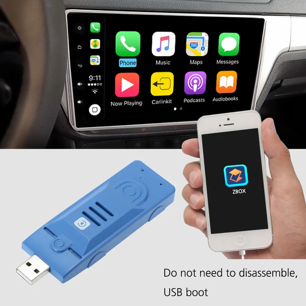 Автомобильный Android стерео умный помощник модуль CarPlay адаптер USB интерфейс для