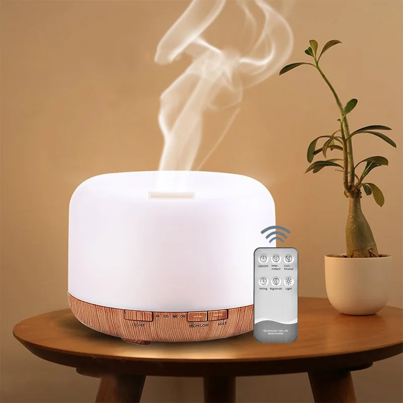 Ультразвуковой увлажнитель воздуха 500 мл с ароматическим диффузором эфирных