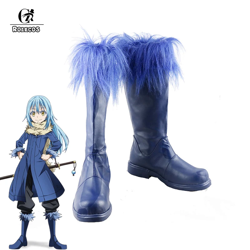 Обувь для косплея ROLECOS Rimuru Tempest из аниме I Time Get Reincarnated as a Slime обувь мужчин женщин