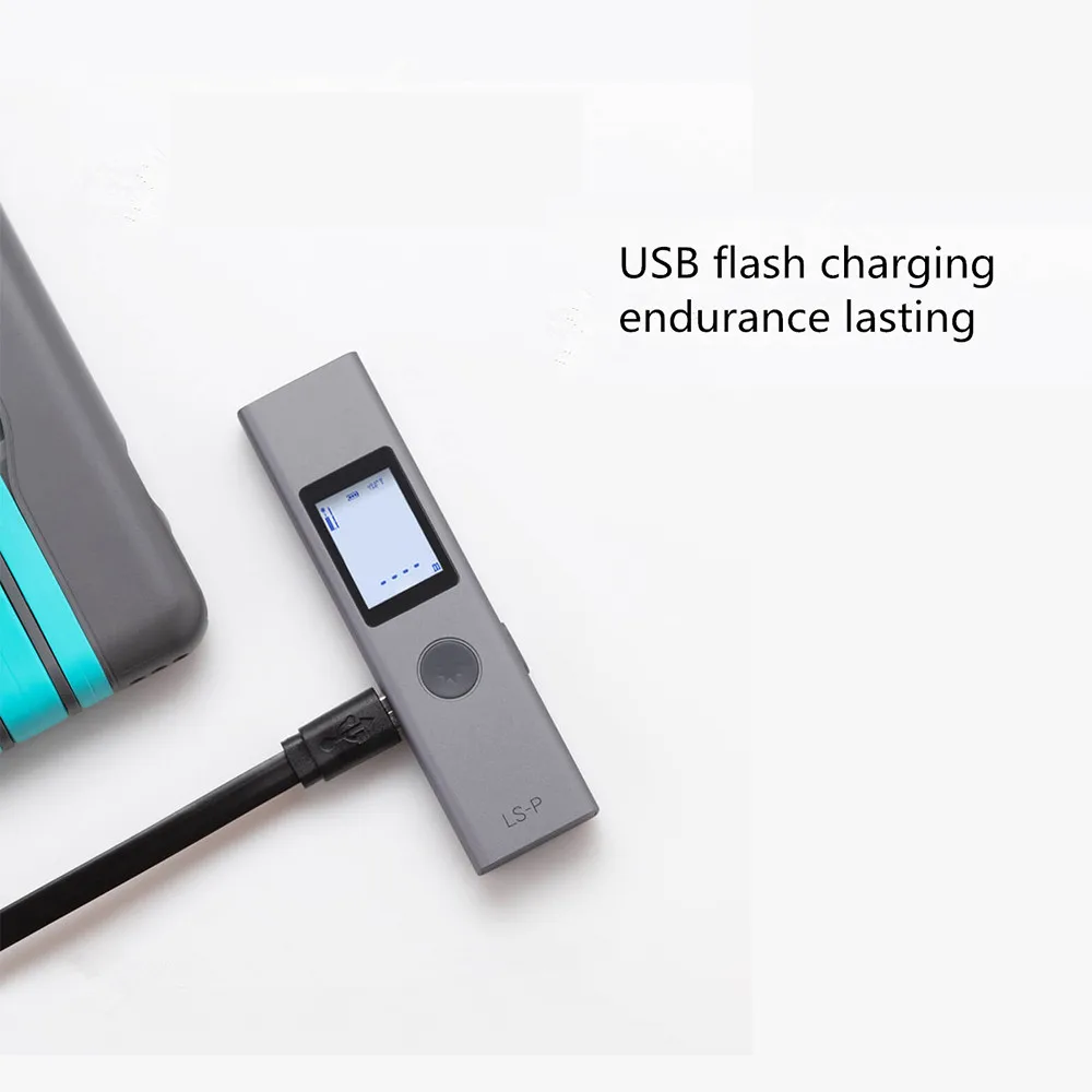 Xiaomi mijia DUKA LS-P перезаряжаемый интеллектуальный цифровой лазерный дальномер для охоты Гольф Лазерный дальномер 40 м